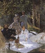 Claude Monet Le dejeuner sur i-herbe Sweden oil painting artist